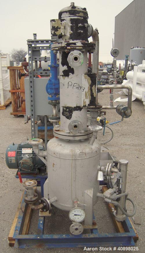 Used Rosenmund 1.6 Square Meter Agitated Nutsche Filter Dryer, Model RSD 1.6-662-92. 316L stainless steel construction, 960 liter capacity, rated 50 psi and full vacuum at 350 deg F internal, jackete...