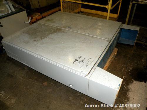 Used Rosenmund Filter Dryer, (0.2) Square Meter, 316L Stainless Steel. 19.625" diameter x 24" straight side. Dished top, flat removable jacketed bottom with filter plate. Internal rated 90/FV at 350 ...