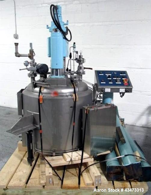 Used Rosenmund Filter Dryer, 0.6 Square Meter, 316L Stainless Steel. Internal rated 50 psi & Full Vacuum at 350 degrees F, 304 stainless steel jacket rated 90 psi & Full Vacuum at 350 degrees F. Side...