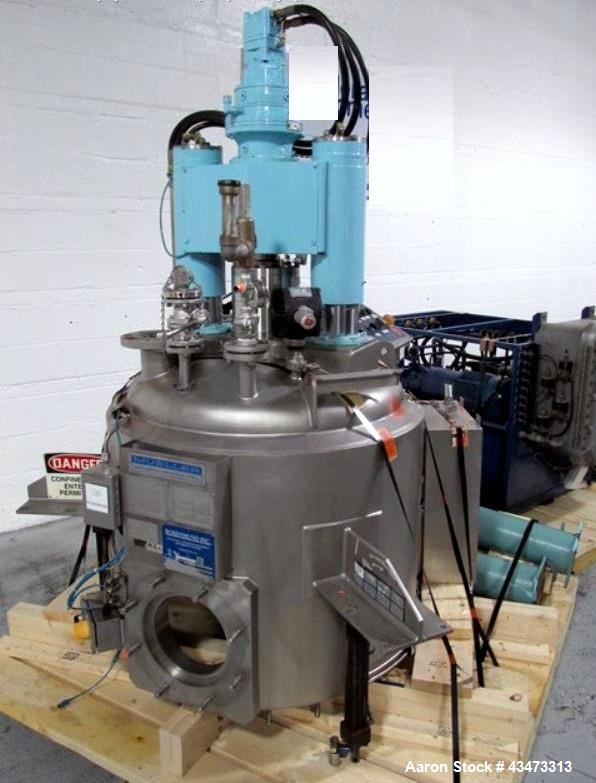 Used Rosenmund Filter Dryer, 0.6 Square Meter, 316L Stainless Steel. Internal rated 50 psi & Full Vacuum at 350 degrees F, 304 stainless steel jacket rated 90 psi & Full Vacuum at 350 degrees F. Side...