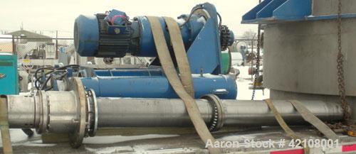 Used- Rosenmund Paddle Discharge Filter Dryer