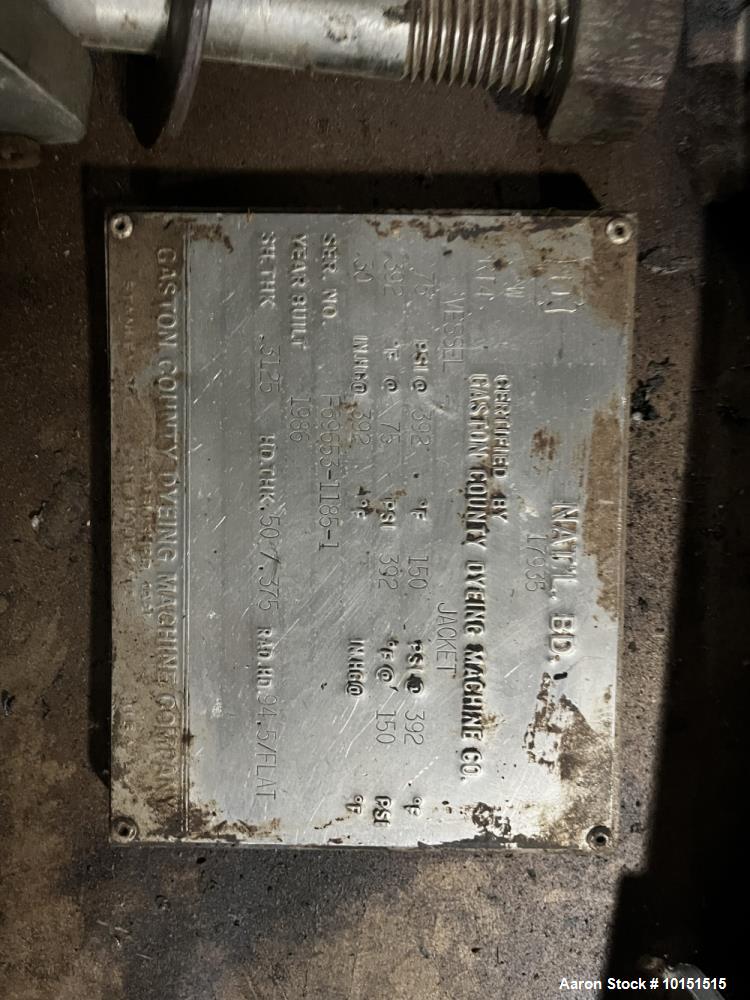 Rosenmund 4 Square Meter Nutsche Filter, Model RPD4-388-86