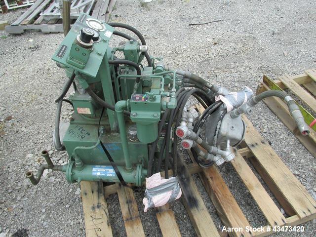 Used Rosenmund Nutsche Filter, 1 Square Meter, Model RSD-1-359-85, 316L Stainless Steel. 46" dia x 26" straight side. Internal rated 50 psi at 302 degrees F. 7.5/5 hp Two speed agitator, 460 volt XP ...