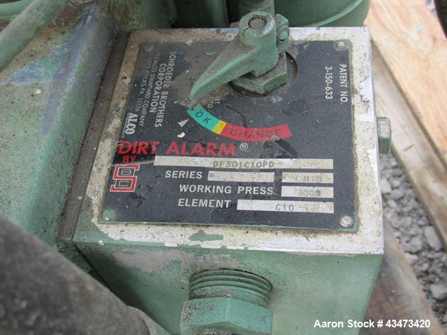 Used Rosenmund Nutsche Filter, 1 Square Meter, Model RSD-1-359-85, 316L Stainless Steel. 46" dia x 26" straight side. Internal rated 50 psi at 302 degrees F. 7.5/5 hp Two speed agitator, 460 volt XP ...