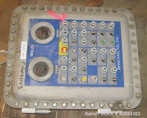 Used Rosenmund Filter Dryer, Model RSD4M2FD