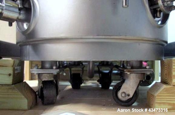 Used Rosenmund Filter Dryer, 0.3 Square Meter. 316L Stainless steel construction, internal rated 50 psi & Full Vacuum at 350 degrees F. 304 Stainless steel jacket rated 90 psi & Full Vacuum at 350 de...