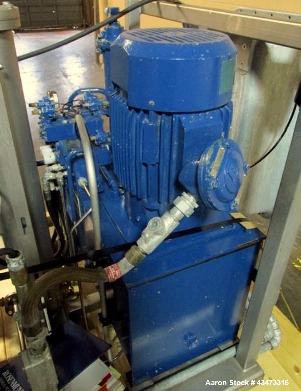 Used Rosenmund Filter Dryer, 0.3 Square Meter. 316L Stainless steel construction, internal rated 50 psi & Full Vacuum at 350 degrees F. 304 Stainless steel jacket rated 90 psi & Full Vacuum at 350 de...