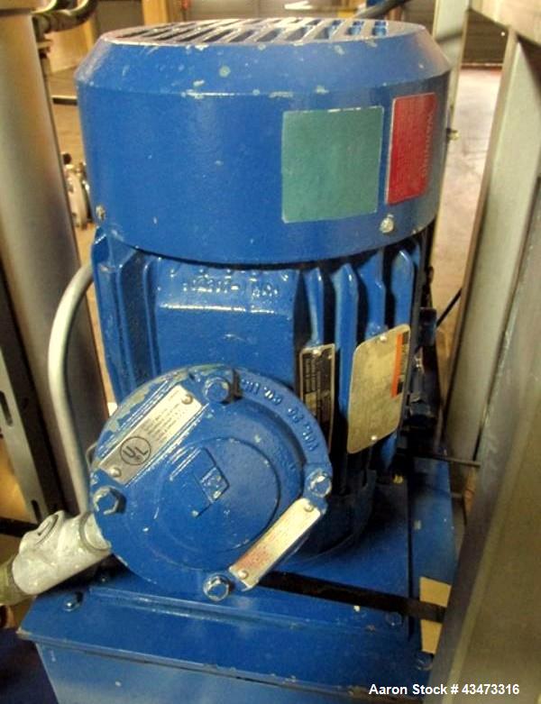 Used Rosenmund Filter Dryer, 0.3 Square Meter. 316L Stainless steel construction, internal rated 50 psi & Full Vacuum at 350 degrees F. 304 Stainless steel jacket rated 90 psi & Full Vacuum at 350 de...