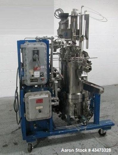 Used- Rosenmund Agitated Nutsche Filter, 0.2 Square Meter, 316L Stainless Steel. 20" Diameter chamber rated internal 90 psi ...