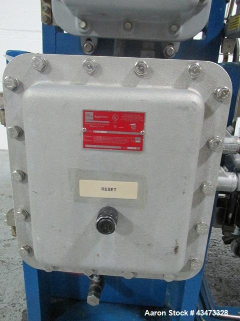 Used Rosenmund Agitated Nutsche Filter, 0.2 Square Meter, 316L Stainless Steel. 20" Diameter chamber rated internal 90 psi Full Vacuum at 350 degrees F. Stainless steel jacket rated 100 psi at 350 de...
