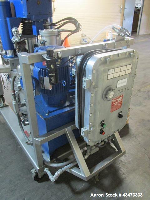 Used Rosenmund Filter Dryer, 0.25 Square Meter, Hastelloy C22. Internal rated 50 psi & Full Vacuum at 350 degrees F. 304 Stainless steel jacket rated 90 psi & Full Vacuum at 350 degrees F. Manual dis...