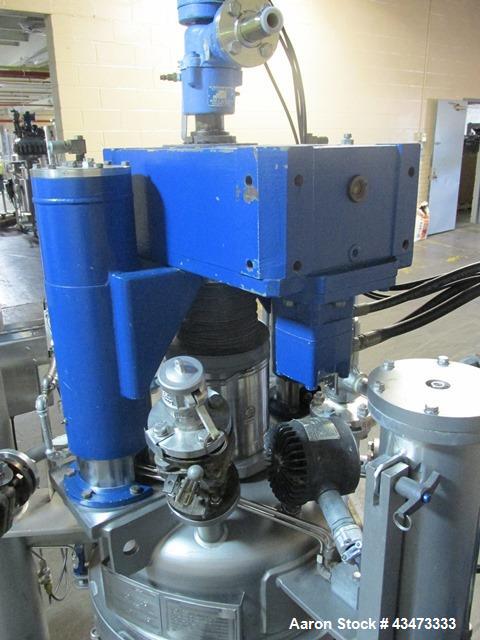 Used- Rosenmund Filter Dryer, 0.25 Square Meter, Hastelloy C22. Internal rated 50 psi & Full Vacuum at 350 degrees F. 304 St...