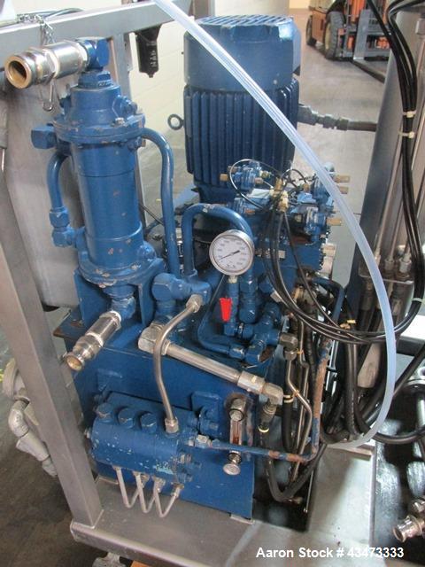 Used Rosenmund Filter Dryer, 0.25 Square Meter, Hastelloy C22. Internal rated 50 psi & Full Vacuum at 350 degrees F. 304 Stainless steel jacket rated 90 psi & Full Vacuum at 350 degrees F. Manual dis...