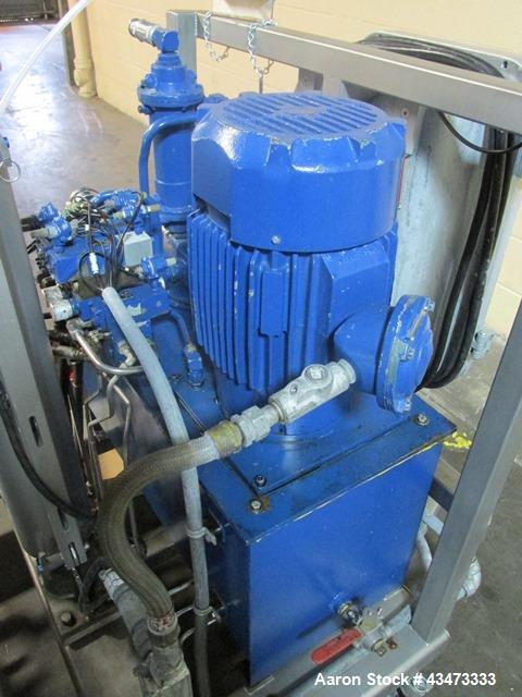 Used- Rosenmund Filter Dryer, 0.25 Square Meter, Hastelloy C22. Internal rated 50 psi & Full Vacuum at 350 degrees F. 304 St...