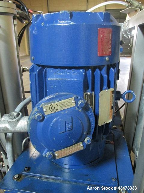 Used- Rosenmund Filter Dryer, 0.25 Square Meter, Hastelloy C22. Internal rated 50 psi & Full Vacuum at 350 degrees F. 304 St...