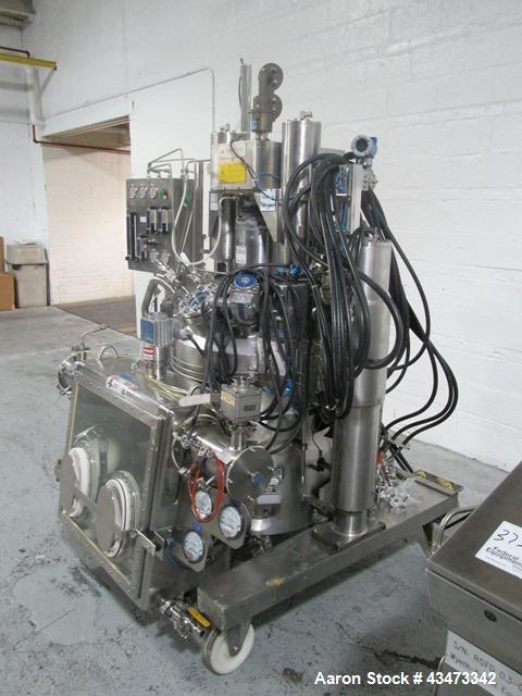 Used Rosenmund Geudu Nutsche Filter Dryer, 0.3 Square Meter, 316L Stainless Steel. Internal rated 50 psi & Full Vacuum at 302 degrees F. 316L Stainless steel jacket rated 150 psi & Full Vacuum at 302...