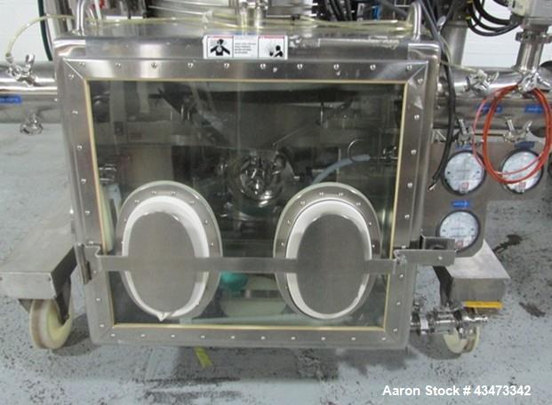 Used Rosenmund Geudu Nutsche Filter Dryer, 0.3 Square Meter, 316L Stainless Steel. Internal rated 50 psi & Full Vacuum at 302 degrees F. 316L Stainless steel jacket rated 150 psi & Full Vacuum at 302...