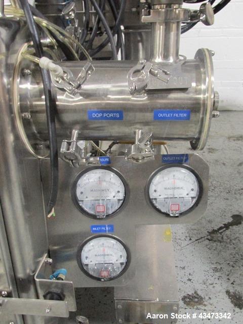 Used Rosenmund Geudu Nutsche Filter Dryer, 0.3 Square Meter, 316L Stainless Steel. Internal rated 50 psi & Full Vacuum at 302 degrees F. 316L Stainless steel jacket rated 150 psi & Full Vacuum at 302...