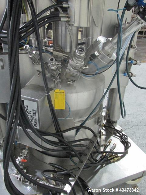 Used Rosenmund Geudu Nutsche Filter Dryer, 0.3 Square Meter, 316L Stainless Steel. Internal rated 50 psi & Full Vacuum at 302 degrees F. 316L Stainless steel jacket rated 150 psi & Full Vacuum at 302...