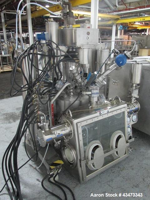 Used- Rosenmund Geudu Nutsche Filter Dryer, 0.2 Square Meter, Hastelloy C22. 115 Liter working capacity, 44 liter cake capac...