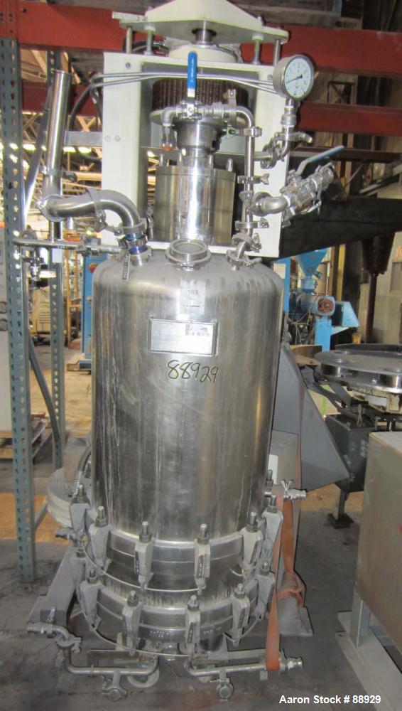 Used Stainless Steel Rosenmund Agitated Filter Dryer