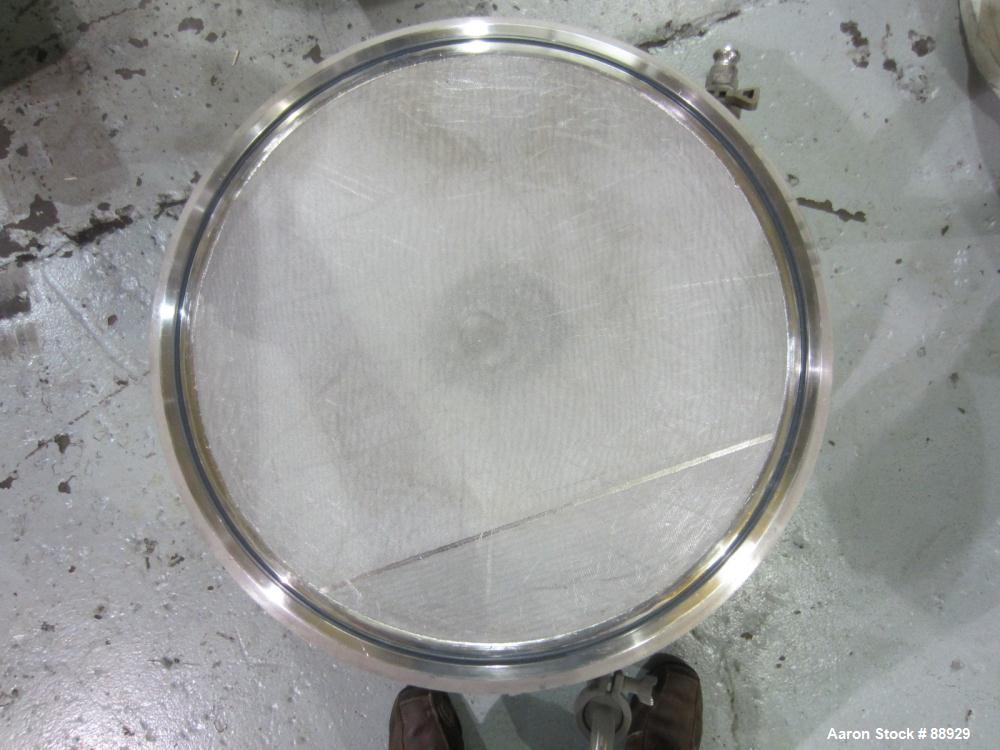 Used Stainless Steel Rosenmund Agitated Filter Dryer