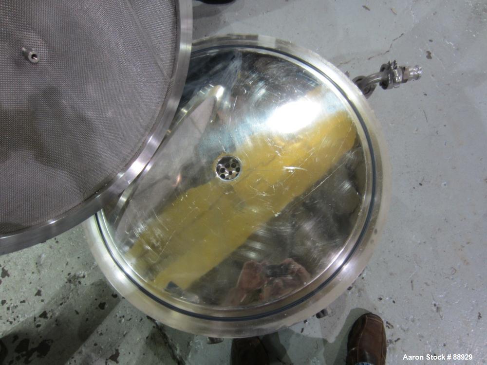 Used Stainless Steel Rosenmund Agitated Filter Dryer