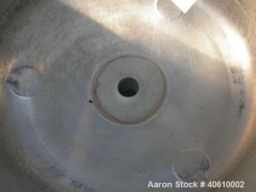 Used Sparkler manual Nutsche filter, model 24", 316 stainless steel. Vessel 24" diameter x 19" deep, dished clamp on top, dished bottom, rated 60 psi at 350 deg F. Removable inner chamber with bottom...