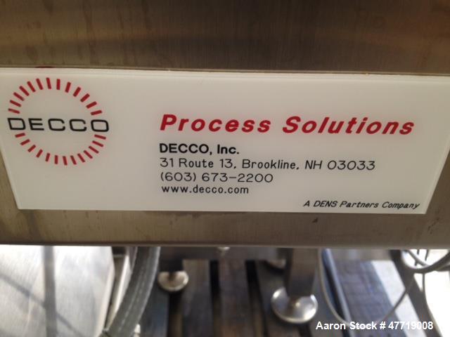Used- Sweco PharmASep Vibro-Energy Filter Dryer. Nutsche Type Filter