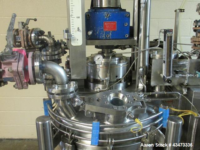 Used Zwag Nutsche Filter, 0.3 Square Meter. Hastelloy C276 product contact surfaces. Internal rated 50 psi & Full Vacuum at 302 degrees F. 304 Stainless steel jacket rated 150 psi at 302 degrees F. N...