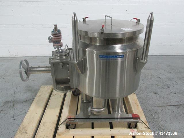 Used Zwag Nutsche Filter, 0.3 Square Meter. Hastelloy C276 product contact surfaces. Internal rated 50 psi & Full Vacuum at 302 degrees F. 304 Stainless steel jacket rated 150 psi at 302 degrees F. N...