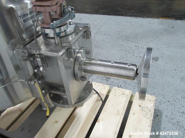 Used Zwag Nutsche Filter, 0.3 Square Meter. Hastelloy C276 product contact surfaces. Internal rated 50 psi & Full Vacuum at 302 degrees F. 304 Stainless steel jacket rated 150 psi at 302 degrees F. N...