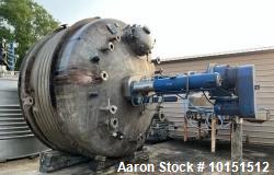 Used Rosenmund 8 Square Meter Nutsche Filter – 304 Stainless Steel, Liquid Discharge