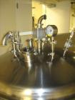 Used American Alloy Fab Pressure Nutsche Filter, Hastelloy Construction. Internal rated 60 psi at 302 degrees F. jacket rated 75 psi at 266 degrees F. (4) Legs on cart. Built 2009, serial #5939, Nati...