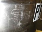 Used American Alloy Fab Pressure Nutsche Filter, Hastelloy Construction. Internal rated 60 psi at 302 degrees F. jacket rated 75 psi at 266 degrees F. (4) Legs on cart. Built 2009, serial #5939, Nati...