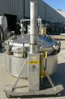 USED: Apache Stainless portable pressure Nutsche type filter, approximately 1.5 square meter, 316L stainless steel. Approximately 54