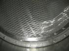 USED: Apache Stainless portable pressure Nutsche type filter, approximately 1.5 square meter, 316L stainless steel. Approximately 54