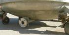 USED: Apache Stainless portable pressure Nutsche type filter, approximately 1.5 square meter, 316L stainless steel. Approximately 54