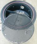 Used Aurora Filters Halar Lined Nutsche Style Filter, Model A20-H, 316L stainless steel. Filtration area .20 square meter, 2.1 square feet, cake capacity minimum 4 liters (3/4