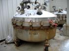 Used Baeuerle & Morris 72'' Nutsche Filter. Stainless steel construction, 72