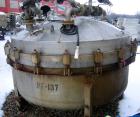 Used Baeuerle & Morris 72'' Nutsche Filter. Stainless steel construction, 72