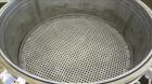 Used Stainless Steel Baeurle & Morris Nutsche Filter