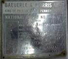 Used Stainless Steel Baeurle & Morris Nutsche Filter