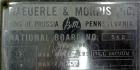 Used Stainless Steel Baeurle & Morris Nutsche Filter