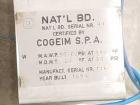 Used- Stainless Steel Cogeim Nutsche Filter/Dryer Discharge Hatch Valve