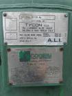 Used 3V Cogeim Glass Lined Nutsche Filter, 0.38 Square Meter, Type FPP PILOTA SMALTATO. Approximately 700 mm inner vessel diameter. Internal rated 90 psi & Full Vacuum at 392 degrees F. Jacket rated ...
