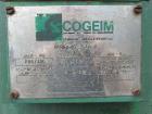 Used 3V Cogeim Glass Lined Nutsche Filter, 0.38 Square Meter, Type FPP PILOTA SMALTATO. Approximately 700 mm inner vessel diameter. Internal rated 90 psi & Full Vacuum at 392 degrees F. Jacket rated ...