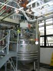 USED: Cogeim filter dryer, model FPP-PP-52A, 316 stainless steel product contact areas. Approximately 3 square meter. Internal rated 51 psi and FV at 250 deg F, 304L stainless steel half pipe coil ja...