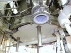 Used 3V Cogeim Filter Dryer, 4 Square Meter, Model FPP/SD 400 FM, Hastelloy C-276. 7000 Liter capacity. Approximately 90'' diameter x 52'' straight side. Dished top, flat removable bottom with filter...