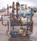 Used Cogeim 3 Square Meter Filtro-Dry Agitated Nutsche Filter Dryer, Model FPP 300 FMD. 316L stainless steel construction, 4600 liter capacity, rated 3.45 bar (50 PSI) and full vacuum at -29/+180 C i...